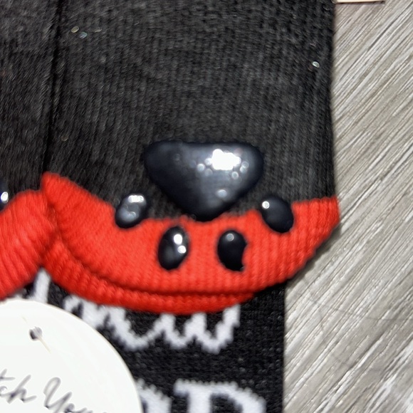 Matching Marilyn Monroe Leopard Doggie & Me Grip Socks - Picture 4 of 5